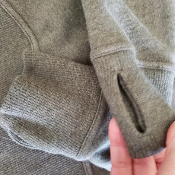 *LULULEMON Huddle & Hustle Jacket, Heathered Camo Green, Size 8 - Picture 8 of 8